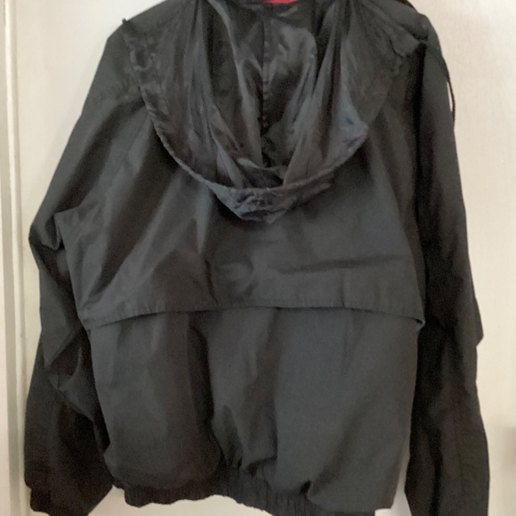 Corvette WinnerMate Colorblock Windbreaker Black/Red Jacket size XL - Picture 2 of 10